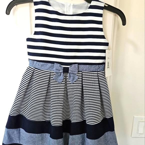 Bonnie Jean Girls Navy Dress size 6 - Picture 1 of 5